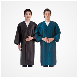 [라인유니폼] N/P 남성 파이핑 가운