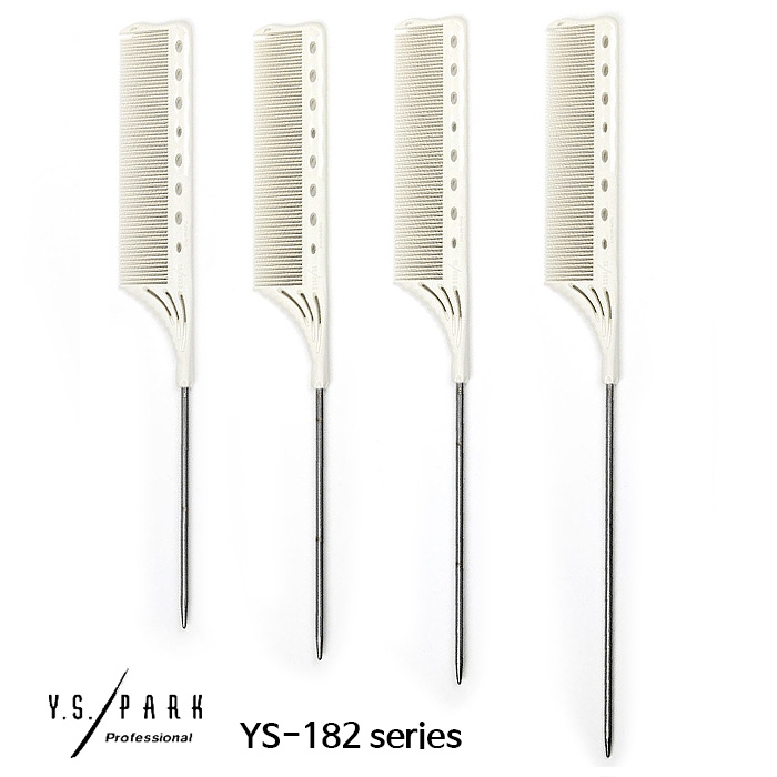[Y.S.PARK] 와이에스박 철 꼬리빗 (Tail Combs) YS-182 (종합 선택)