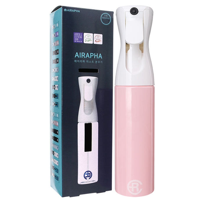 헤어2000 미용재료할인점,[이노스킨] 에어라파 미세 에어분무기 용량 300ml 중대형 (색상:화이트/핑크)