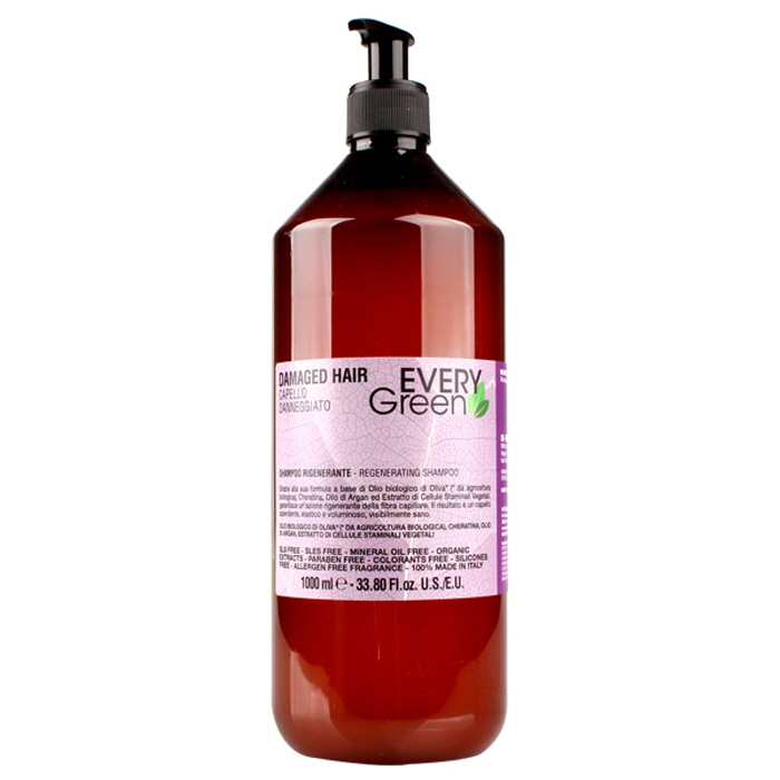 [딕슨] 딕슨 에브리그린 리제너레이팅 샴푸 1,000ml (손상모발)