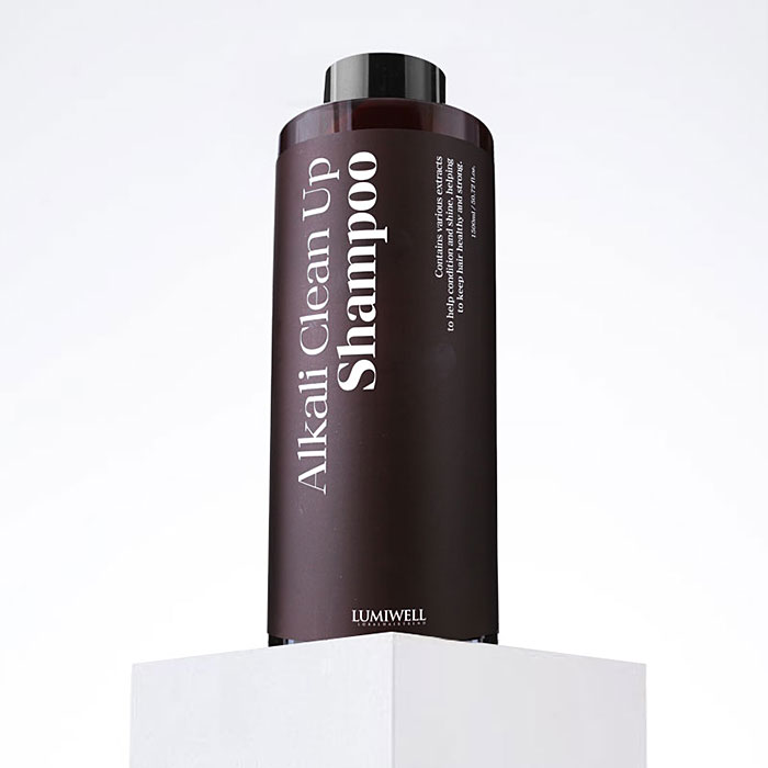 헤어2000 미용재료할인점,[루미웰] 루미에스 알칼리 클린 업 샴푸 1,500ml (알칼리샴푸) (박스단위 특가) 샴푸펌푸 4개 증정