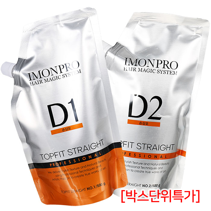 [아름다운] 아이몬 프로 탑핏 스트레이트매직약(손상모) D 500ml (박스단위특가)