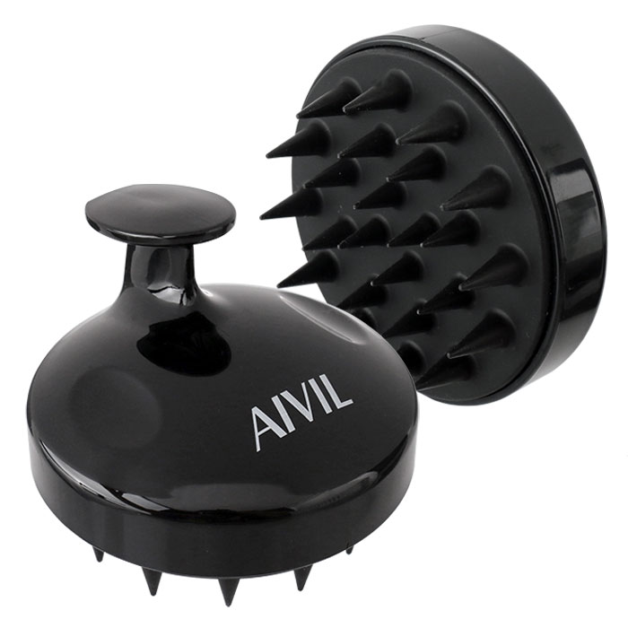 헤어2000 미용재료할인점,[AIVIL] 아이빌 스파 실리콘 샴푸 브러쉬 (샴푸브러쉬/두피 브러쉬),[일본 정품] 하드타입