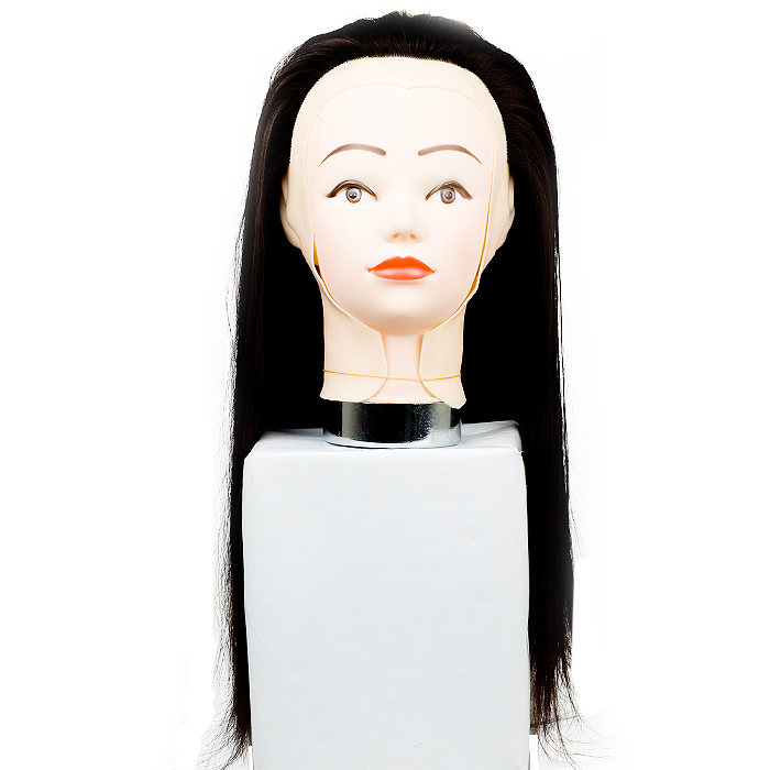 [올가] 연습용 가발 18인치45Cm (인모 60%/인조 40%) OY-1864 / No.18