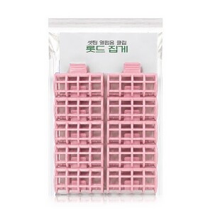 [삼화] 셋팅 열펌용 롯드 집게 대사이즈 10개 1세트 (색상선택)